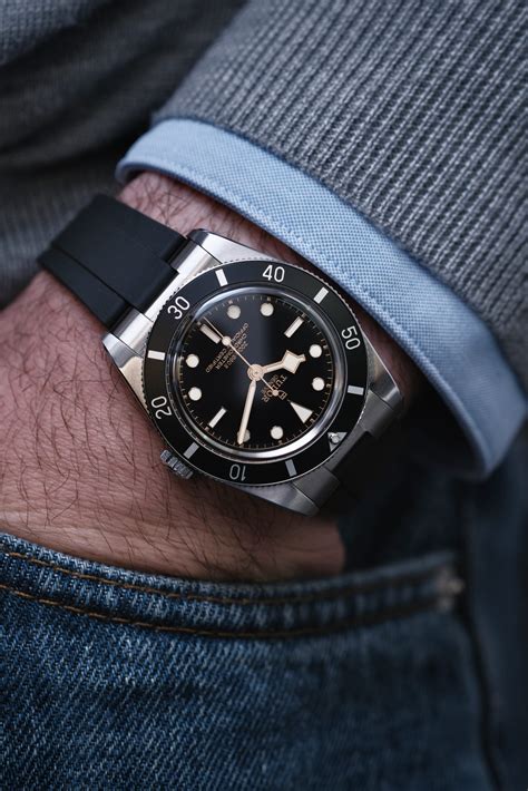 tudor black bay swiss replica|tudor black bay homages.